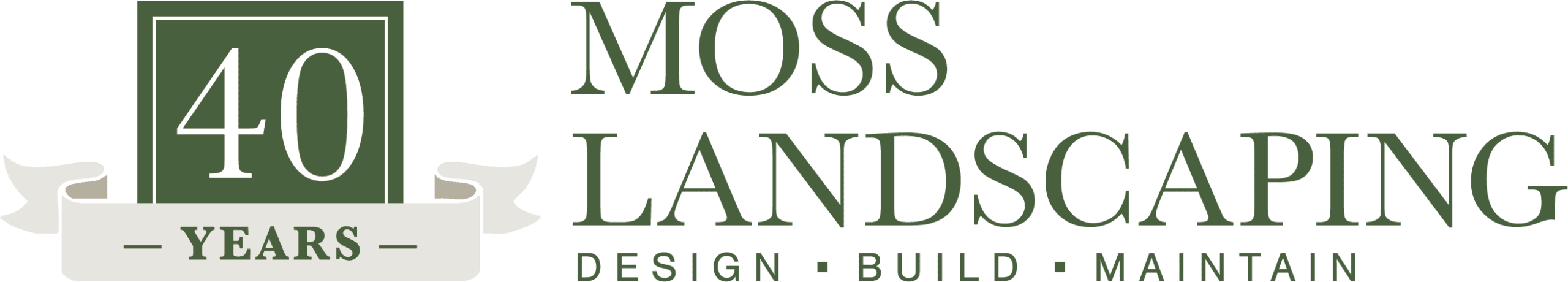 Moss Landscaping logo